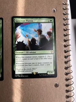 MTG-Generous Patron (X2) - (R)-Mint/Near Mint- Commander: FINAL FANTASY lot#4 - Image 5