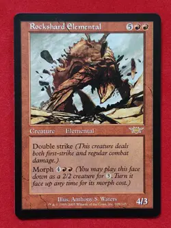 MTG 1x Rockshard Elemental NM Legions Magic - Image 1