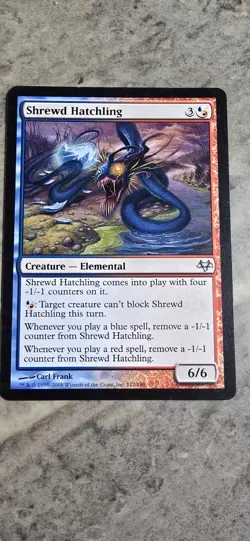 Shrewd Hatchling Eventide Regular Creature Elemental Uncommon MTG NM - Image 1