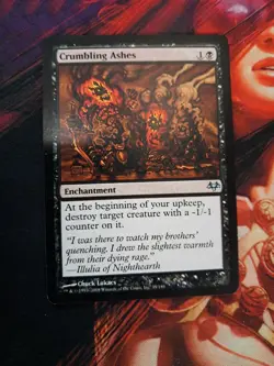 CRUMBLING ASHES EVENTIDE EVE UNCOMMON ENCHANTMENT MTG 35 - Image 3