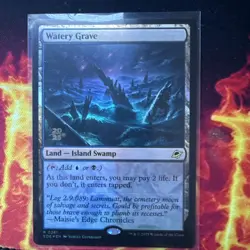 Watery Grave #261 Edge of Eternities Foil Rare. Date stamp open - Image 1