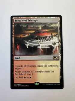 Temple of Triumph - MTG Core Set 2020 - NM - Image 1