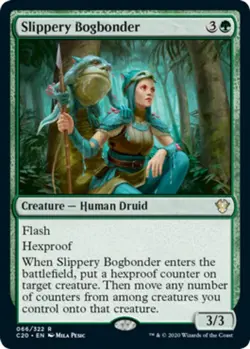 1x Slippery Bogbonder Light Play MTG Magic - Kid Icarus - - Image 1