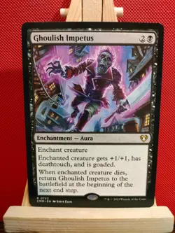 Ghoulish Impetus - Commander Masters - Rare - NM (See Pics) MTG - Image 1
