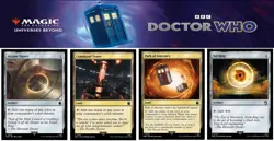 4x (1/ea) - Commander DOCTOR WHO Lot MTG Sol Ring, Command Tower 265+ - Image 1