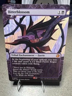Bitterblossom - Wilds of Eldraine: Enchanting Tales - NM-Mint - MTG - Image 1