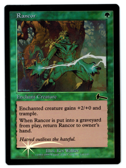 Rancor - MTG (NM Quality FOIL) - Urza's Legacy - See scans!! - Image 1