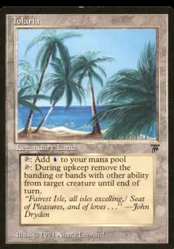 1994 Magic the Gathering MTG Tolaria Legendary Land - Image 1