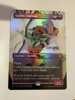 FOIL SPECIAL GUEST Goblin Chieftain Lorwyn Eclipsed - Image 1