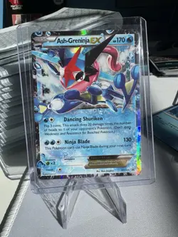 Pokemon Ash-Greninja EX XY133 XY Promo Holo 170 HP Basic Water Card - Image 1