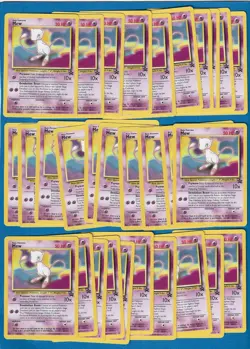 LOT OF 30 MEW POKEMON 2000 POKEMON LEAGUE BLACK STAR PROMO CARDS #8(Unplayed) - Image 1