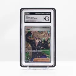 2024 Pokemon Clive Full Art Trainer Paldean Fates #227 - CGC 9.5 Mint+ - Image 1