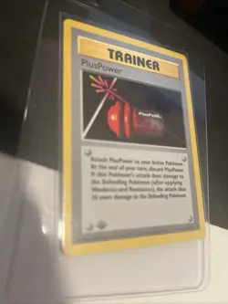 PlusPower #084/102 Pokemon Trainer Base Set, Near Mint Condition First Edition - Image 2