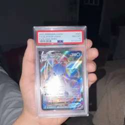 2021 POKEMON GLACEON VMAX #041/203 SWSH07 EVOLVING SKIES PSA 10 ULTRA RARE HOLO - Image 1