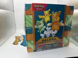 PALDEA Adventure Chest - Pokemon Scarlet & Violet NEW Sealed 6 packs + 7 Promos - Image 1