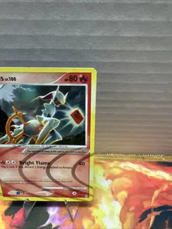 Pokemon TCG Arceus LV. 100 Holo 2009 Platinum Arceus AR3 (LP) - Image 3