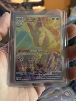 2025 Pokemon SV Destined Rivals Rapidash #189/182 - Image 1