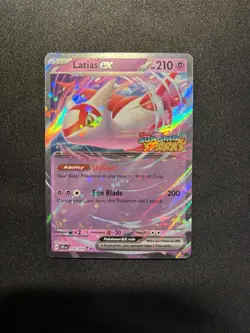 Latias ex 76/191 Surging Sparks Double Rare NM Stamped Promo - Image 1