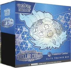 Pokemon Center Exclusive Stellar Crown Elite Trainer Box ETB - Sealed - Image 1