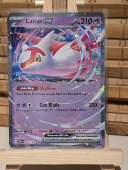 Latias EX 076/191 Double Rare Surging Sparks Pokemon NM/M - Image 1