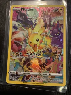 Pokemon , Pikachu 160/159 Full Art Secret Rare Crown Zenith, NM/M, No Scratches! - Image 1