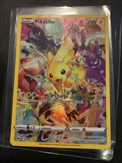 Pokemon , Pikachu 160/159 Full Art Secret Rare Crown Zenith, NM/M, No Scratches! - Image 3
