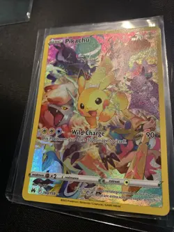 Pokemon , Pikachu 160/159 Full Art Secret Rare Crown Zenith, NM/M, No Scratches! - Image 5