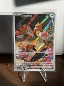 Spearow 151/132 Pokemon Mega Evolution Illustration Rare Near Mint - Image 1