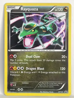 Pokemon Rayquaza Black Star Promo Holo XY141 - MP - Image 1