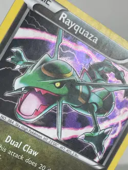 Pokemon Rayquaza Black Star Promo Holo XY141 - MP - Image 5