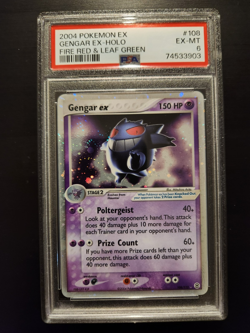 Pokemon - Gengar Ex #108 Fire Red & Leaf Green PSA 6 - Image 2