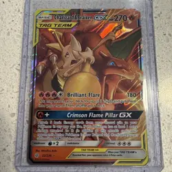Charizard & Braixen GX 22/236 Sm-Cosmic Eclipse Holo 2019 Pokemon - Image 3