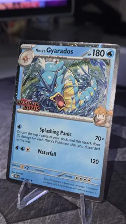 Pokemon Misty's Gyarados Stamped Prerelease Promo 049/182 - Image 2
