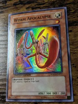 YU-GI-OH WORM APOCALYPSE HA01 HIDDEN ARSENAL LIMITED EDITION LP - Image 1