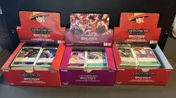 One Piece TCG Bulk Lot OP-11 & OP-13: 771Cards, C, UC,SR,Leaders, Don!!, Boxes - Image 1