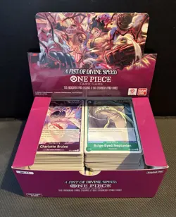One Piece TCG Bulk Lot OP-11 & OP-13: 771Cards, C, UC,SR,Leaders, Don!!, Boxes - Image 4