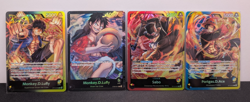 One Piece CCG English Lot of Full Art Deck Leader Cards See Photos - Image 3