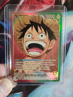 Monkey.D.Luffy (001) (Alternate Art) OP13-001 Carrying On His Will Foil - Image 3