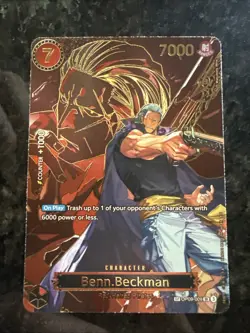 Benn.Beckman (SP) OP09-009 Carrying On His Will Foil One Piece English NM - Image 1
