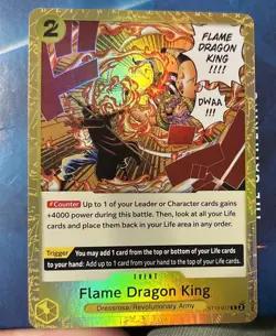 One Piece Flame Dragon King ST13-017 Deck Three Brothers - Image 2