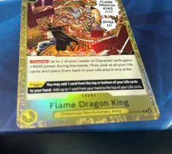 One Piece Flame Dragon King ST13-017 Deck Three Brothers - Image 3