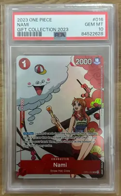2023 ONE PIECE GIFT COLL 2023 #016 NAMI PSA 10 - Image 1