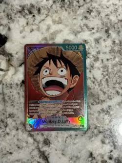 Monkey.D.Luffy (001) (Alternate Art) OP13-001 Carrying On His Will Foil - Image 1