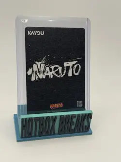 Sasuke Uchila NRSA01-SP-002L5 Naruto Kayou Card Tier 4 Wave 6 SP - Image 2
