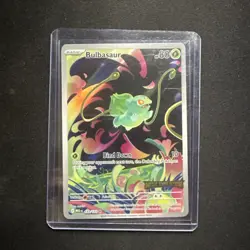 Pokemon Card TCG Bulbasaur 133/132 Mega Evolution Stamped Promo - Image 1