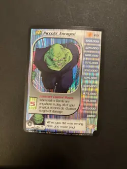 Dragon Ball Z DBZ CCG Piccolo Enraged Level 4 #153 Foil card. Ungraded - Image 1