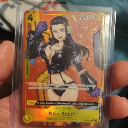 NICO ROBIN (Alt Art) ST29-009 Starter Deck Promo Card, Egghead English - Image 2