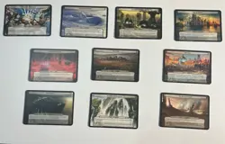Lot of 10 (OVERSIZE) Planechase MTG Magic the Gathering Cards - Image 1