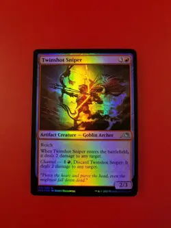 1x Twinshot Sniper | FOIL | Kamigawa Neon Dynasty | MTG Magic Cards - Image 3