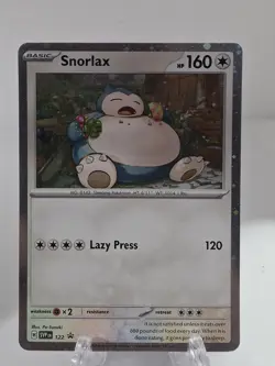 Snorlax - 122 Promo SV: Scarlet & Violet Promo Card Pokemon TCG Cosmos Holo - Image 1